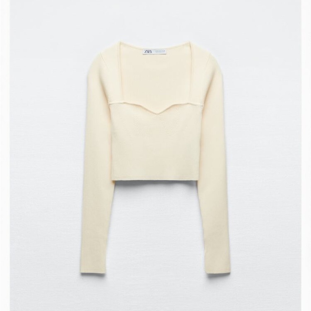 Zara Knit Corset Top
